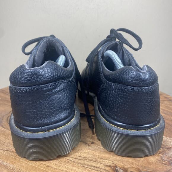 Dr Martens Marchant Mens Size 11 Black Yellow Low Top Oxfords Shoes AW004 - Picture 3 of 11